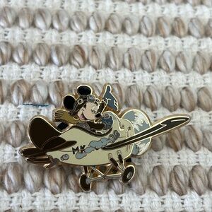 Mickey Mouse Airplane Enamel Pin